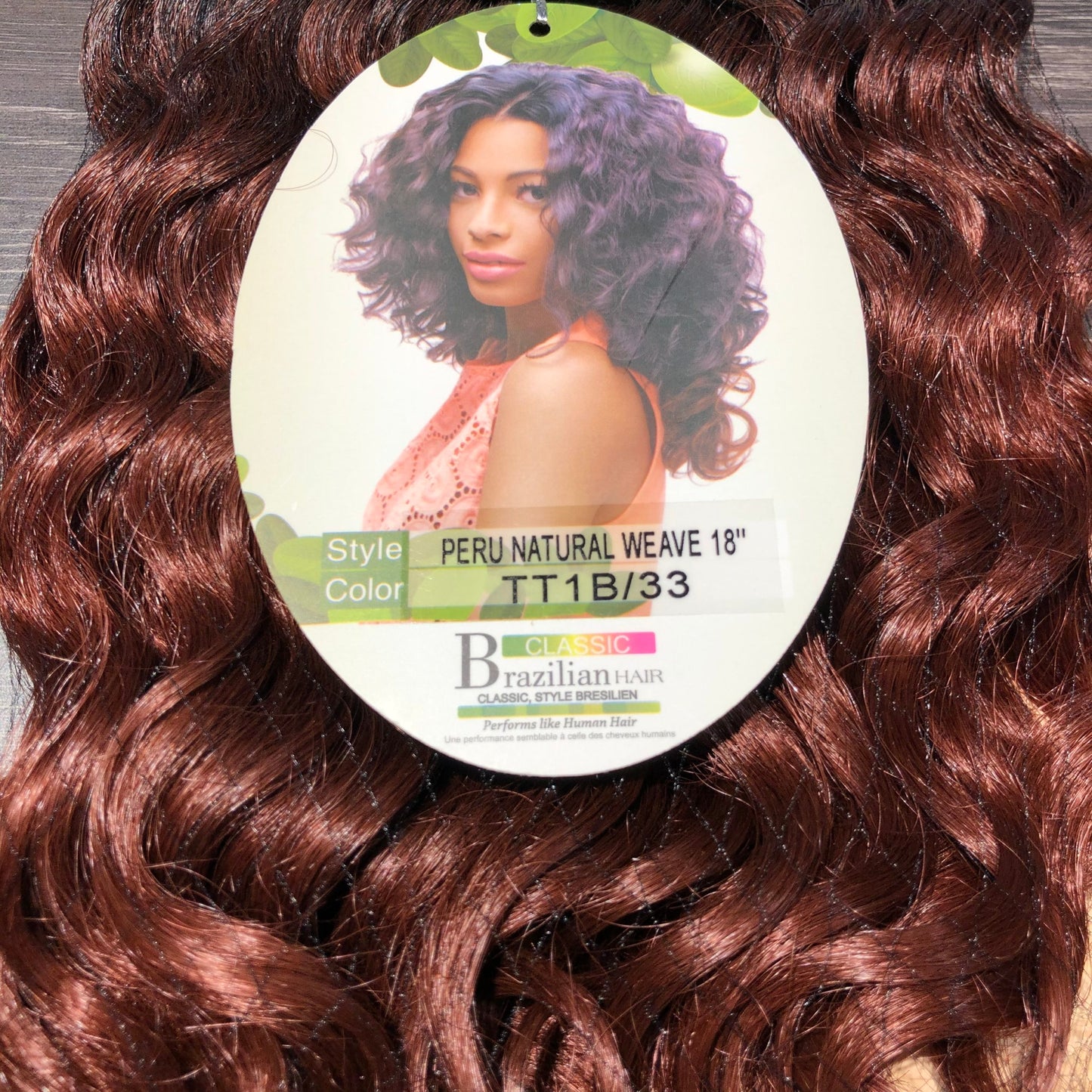 Sleek Fashion Idol 101 • Tissage Semi-naturel • Perru Natural Weave 18"