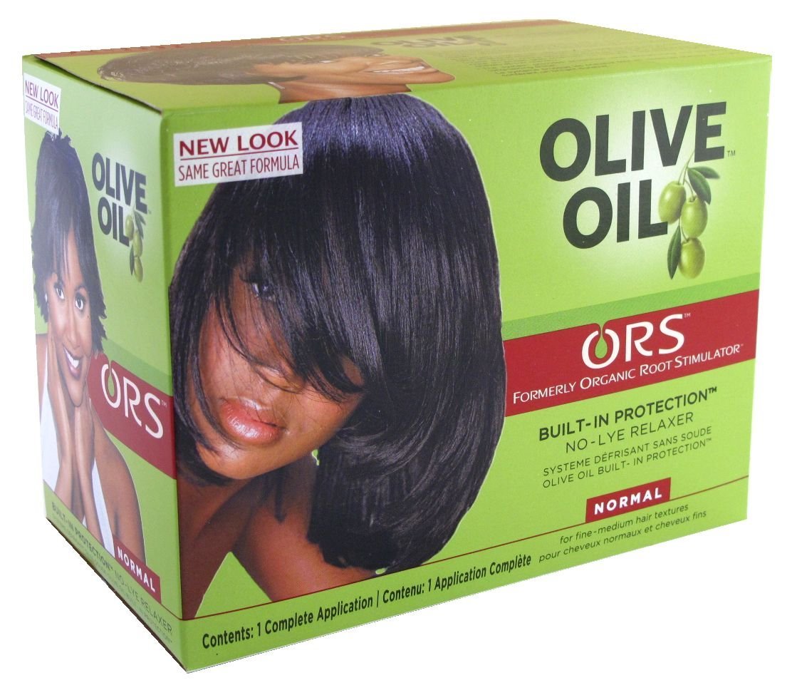Kit de défrisage à l'huile d'olive