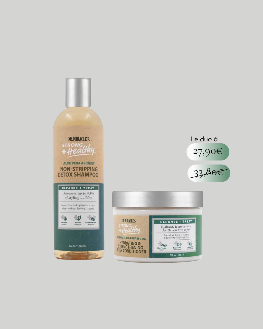 PACK DR MIRACLE SHAMPOING/MASQUE