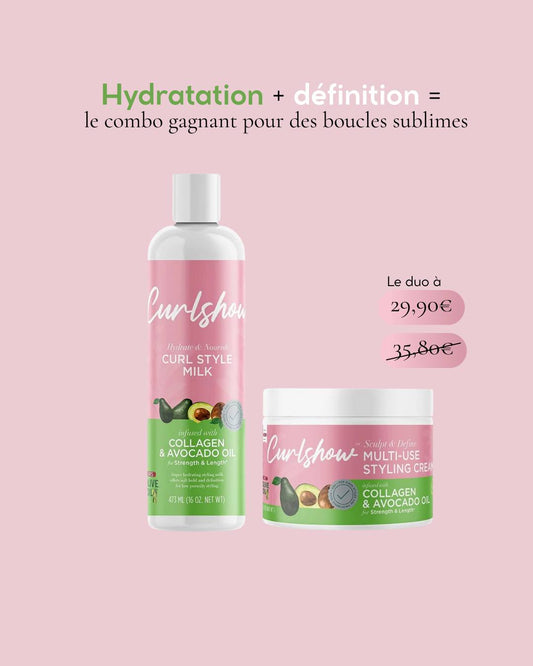 PACK CURLSHOW LAIT/CRÈME