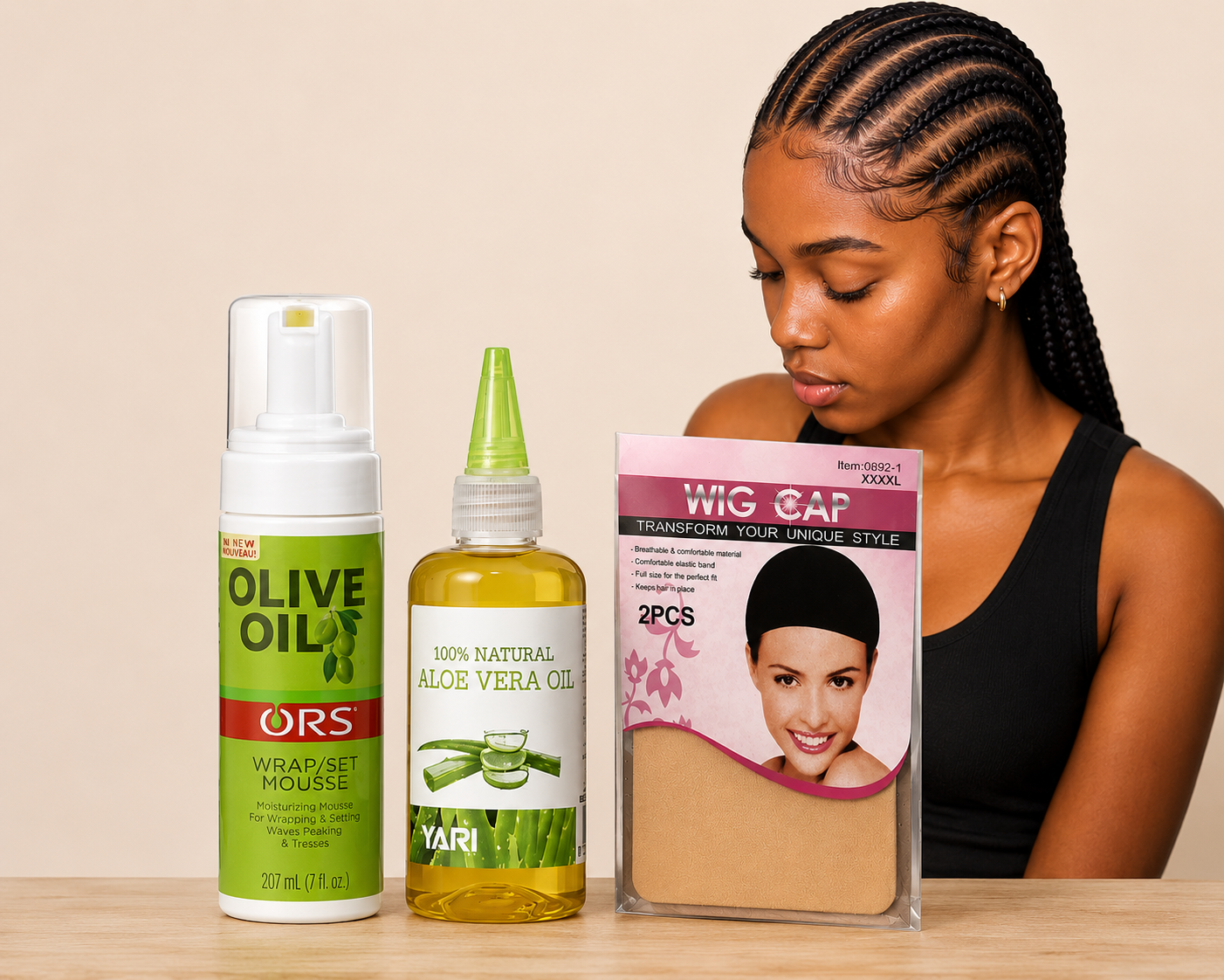 KIT D'ENTRETIEN POUR LES TRESSES PLAQUÉES