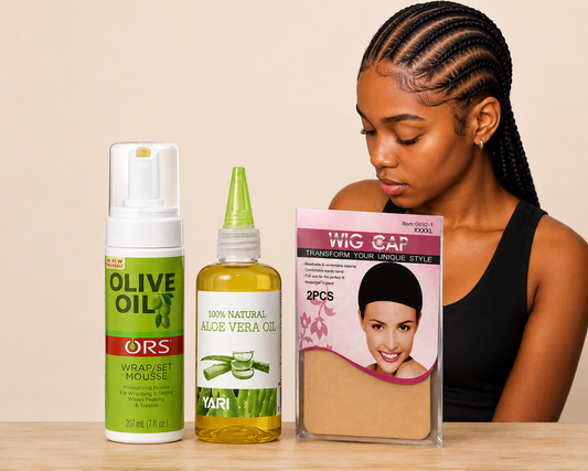 KIT D'ENTRETIEN POUR LES TRESSES PLAQUÉES