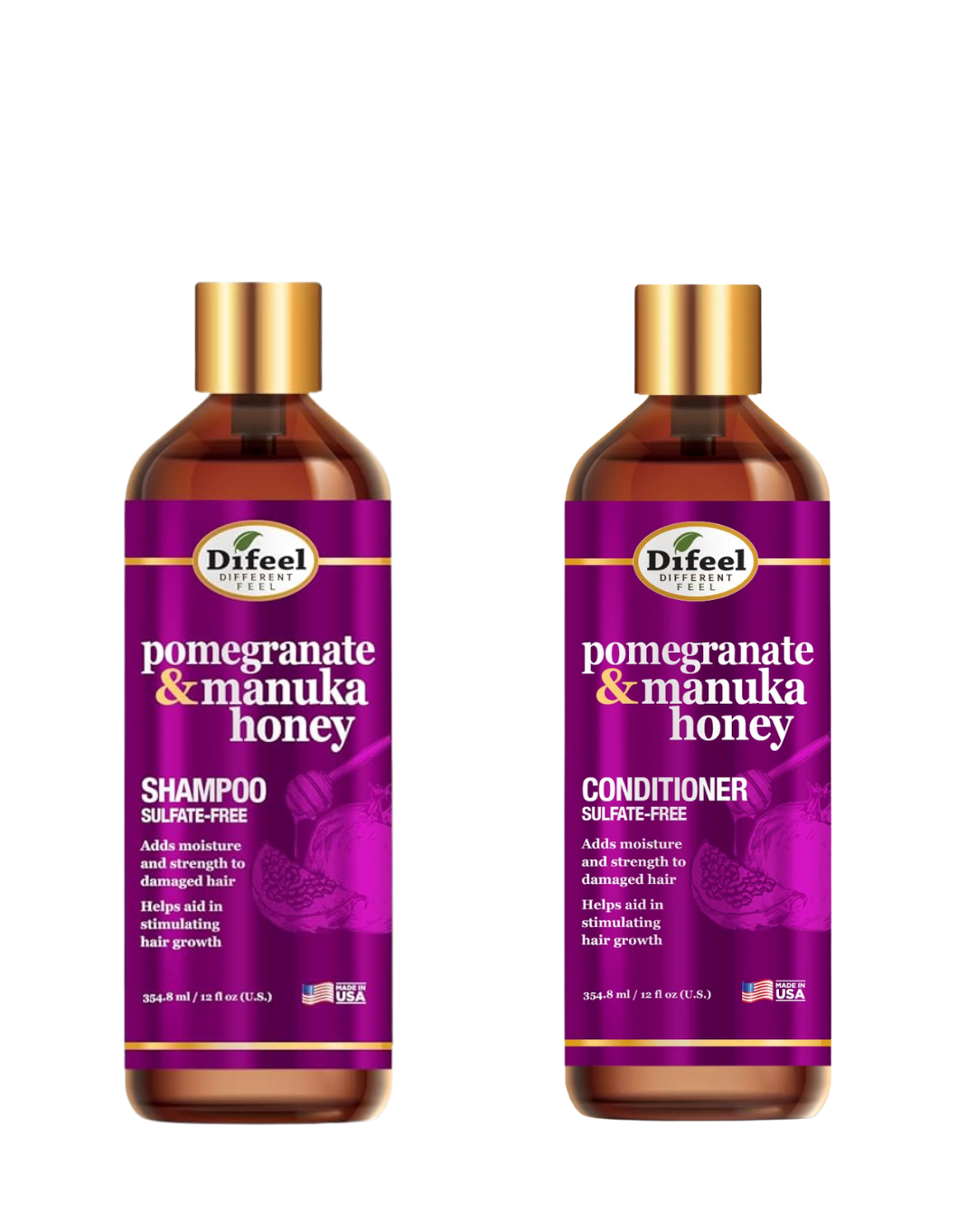 Pack Shampoing Conditioner Grenade Miel De Manuca - Difeel