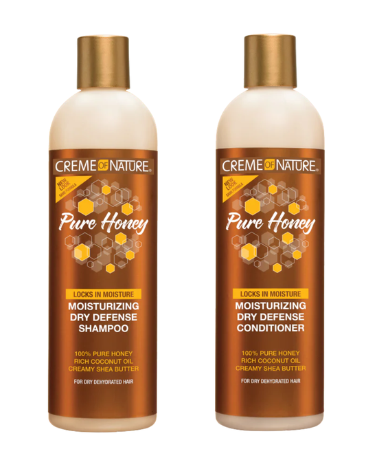 Pack Dry Defense Shampoing et Conditioner - Creme Of Nature