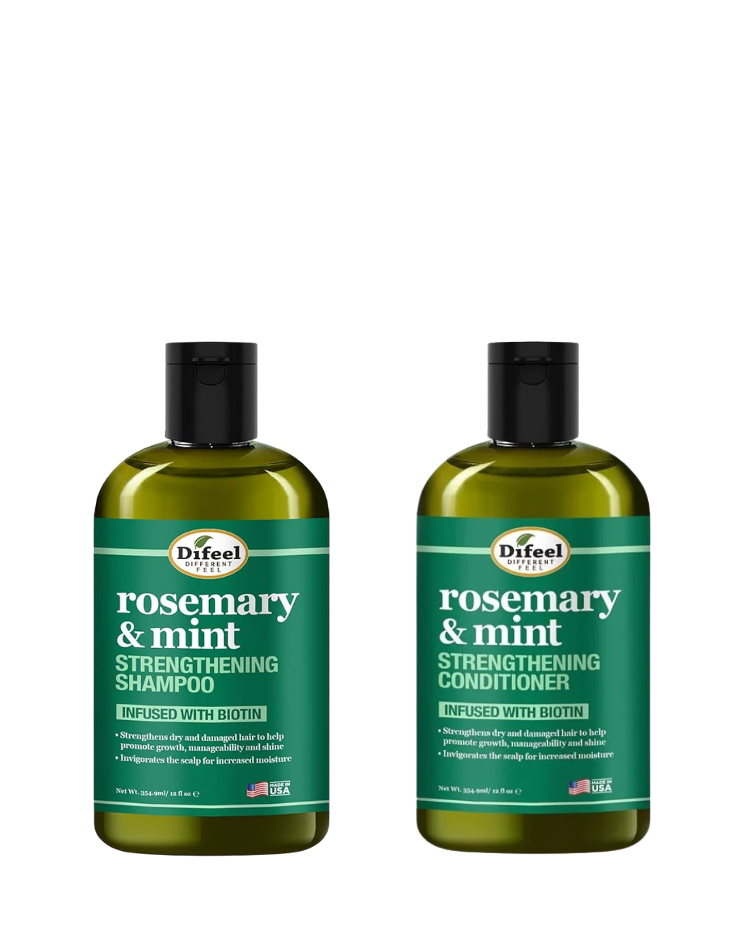 Pack Shampoing Conditioner Romarin Et Menthe - Difeel