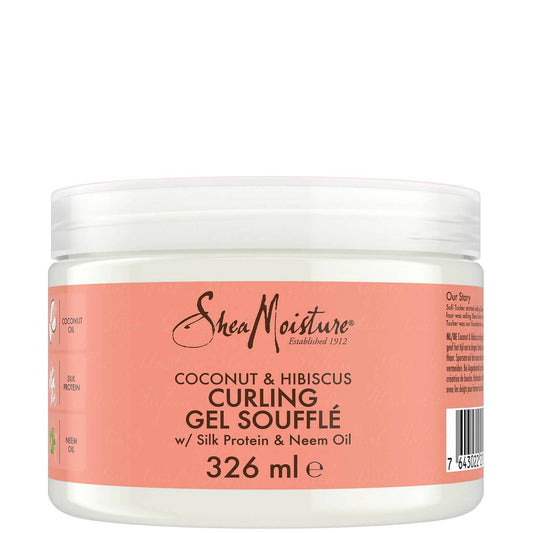 Shea moisture - Curling gel soufflé coconut hibiscus